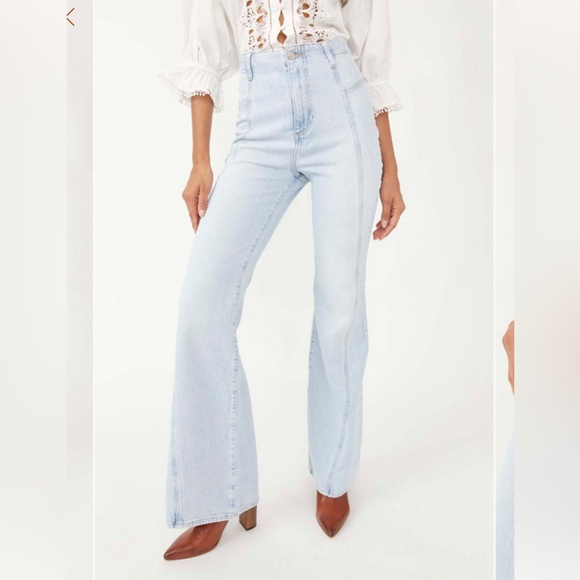 We the Free Florence Flare Jeans - Picture 1 of 4